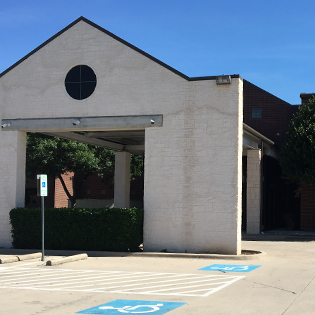 Shalom DFW building entrance in Carrollton, TX